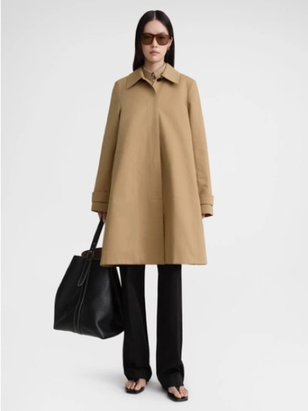 Toteme A line car coat